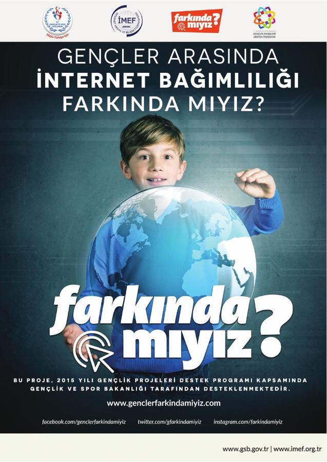 Gençler Arasında İnternet Bağımlılığı — Farkında mıyız? kapağı