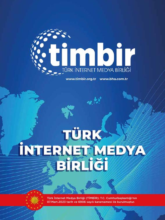 Türk İnternet Medya Birliği — Tanıtım Kitapçığı kapağı
